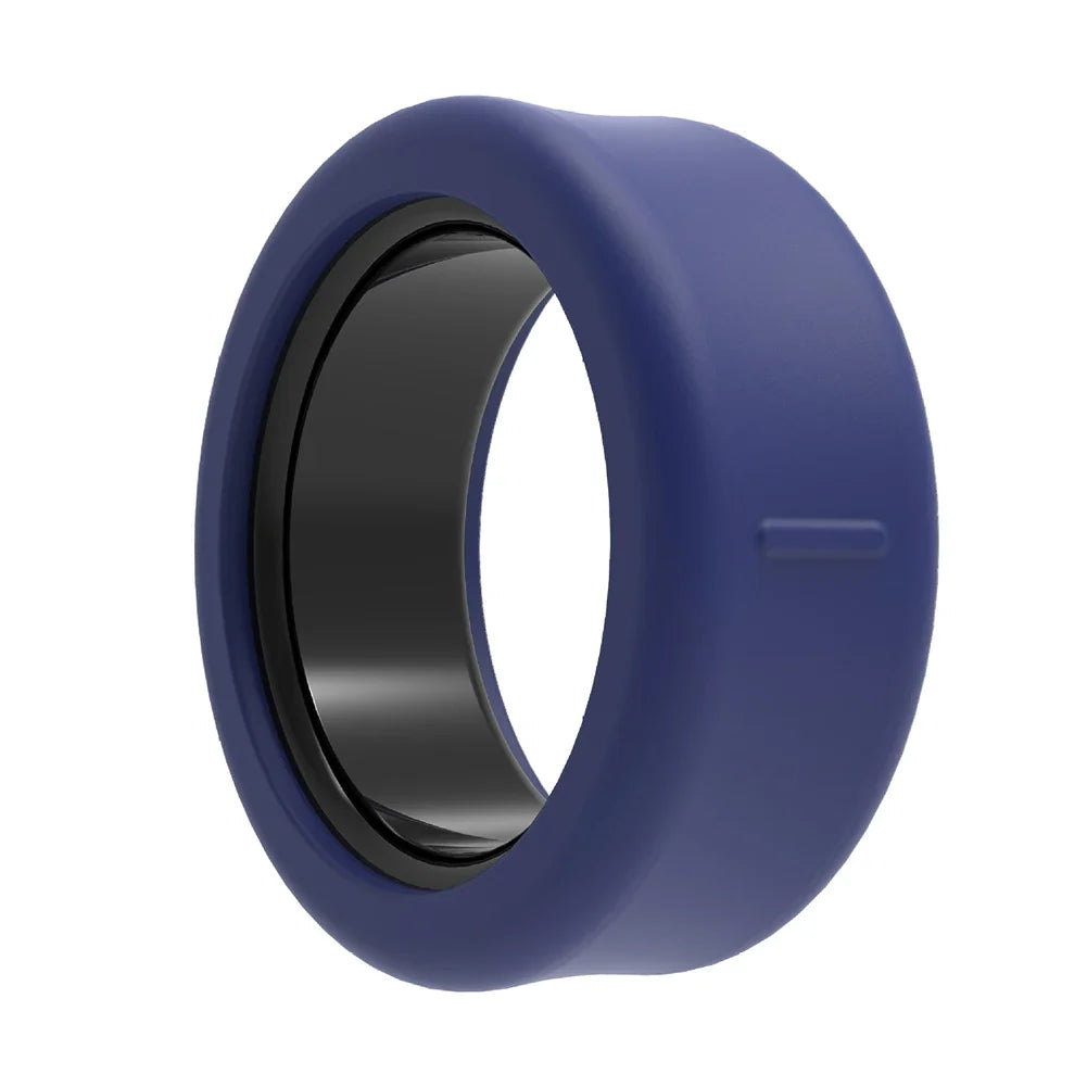 For Samsung Galaxy Ring Elastic Ring Case Anti-Drop Silicone Smart Ring Skin Cover for Galaxy Ring Size 5 6 7 8 9 10 11 12 13