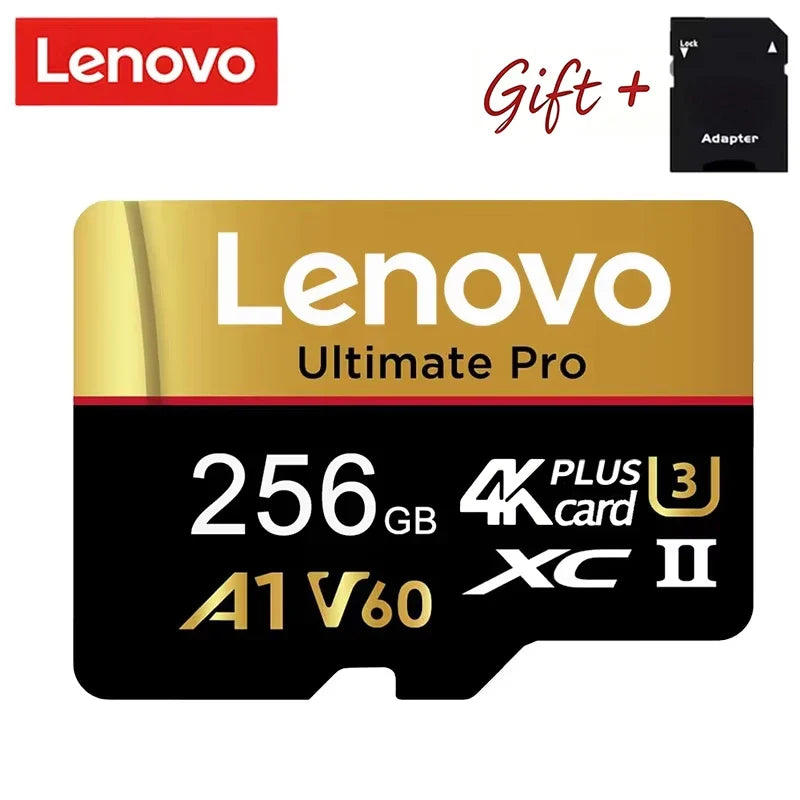 Universal Lenovo 512GB Memory Card SD Cards TF Cards Micro TF SD 256GB 128GB Backup Ready 64GB for Smartphone/PC/Gaming