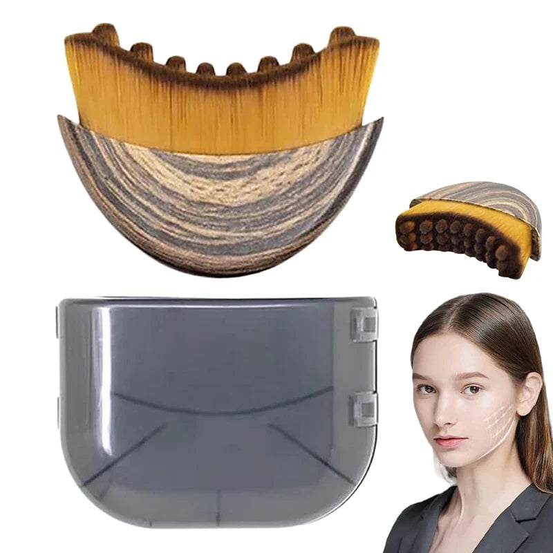 Massager Lymphatic Contour Face Brush Chin Jawline Sculpting Drainage Massager Face Ergonomically Designed Fit Skin Precisely