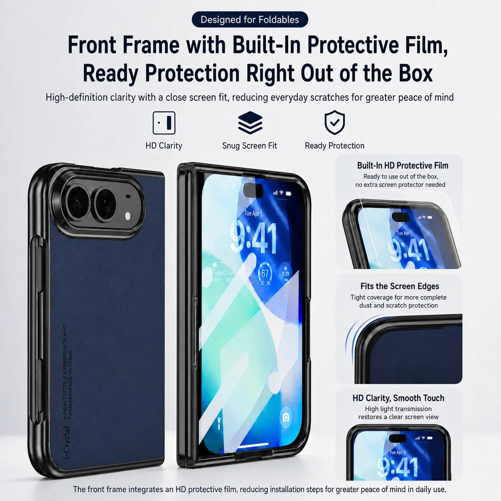 Luxury Matte PU Leather Silicone Phone Case For iPhone Duo