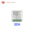 ZigBee Smart Mini Smart Light Switch 1/2CH Breaker Relay 16A 2 Way Control Smart Life APP Voice Control For Tuya Alexa Google