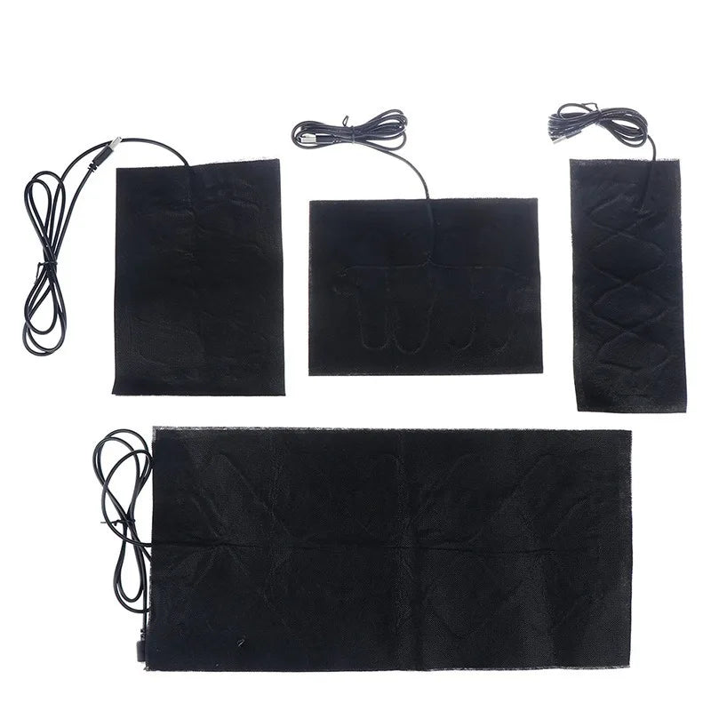 1 USB Heating Pad 5V Winter Heating Pad Temperature Control Seat Mat