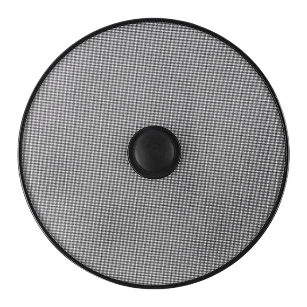 Anti-Splash Splatter Screen Fine Mesh Stainless Steel Anti Grease Lid With Handle Oil Splash Guard Frying Pan Use