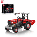 Mould King 17064 Farm Tractor Building-Blocks Set, RC High-Tech Tractor with 6 Motors Farming Vehicles Kids Truck Gift (1857PCS)