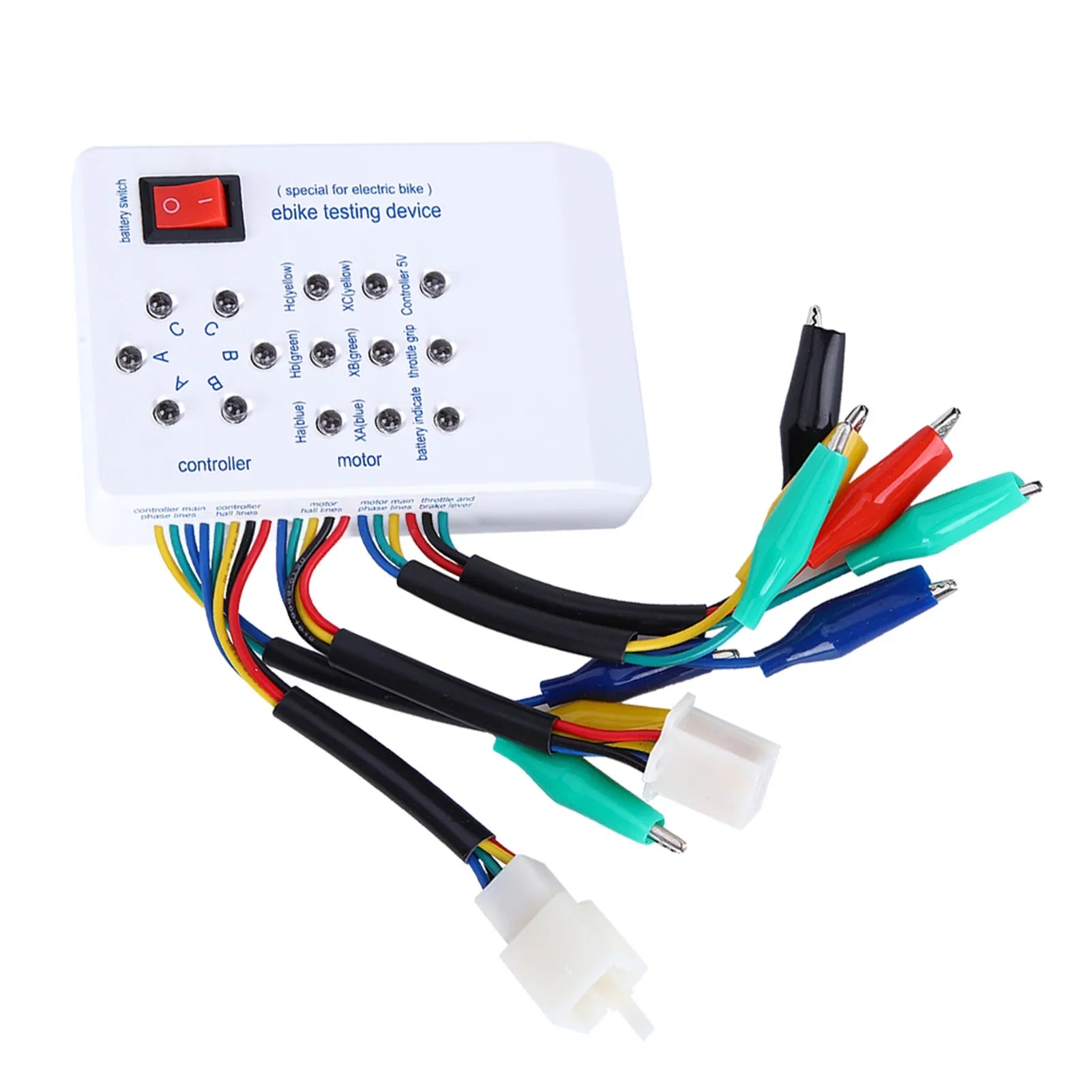 Electro Car E‑Bike Brushless Motor Tester Electro Car EBike Scooter Detector 115x80x26m