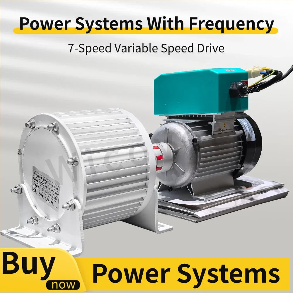 30KW AC Power Magnetic Dynamo 20KW New Energy Generator With Frequency 220V Power Systems  With Frequency And With Motor