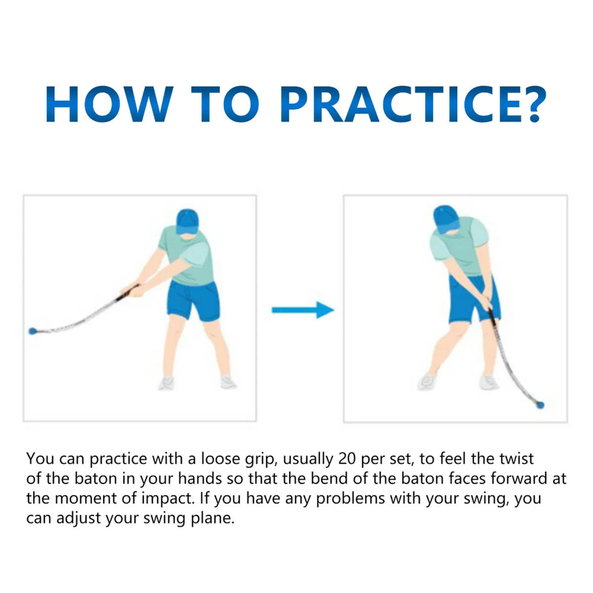 Golf Swing Trainer Golf Training Aid Swing Trainer Practice Tool Training Equipment for Strength and Tempo Tempo Swing Trainer