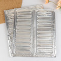 【ZYAA-1】2Pcs Anti-Splashing Stove Oil Baffle Plate Aluminum Cooker Shield Cooking Frying Oil Splash Guard Microwave Oven Covers