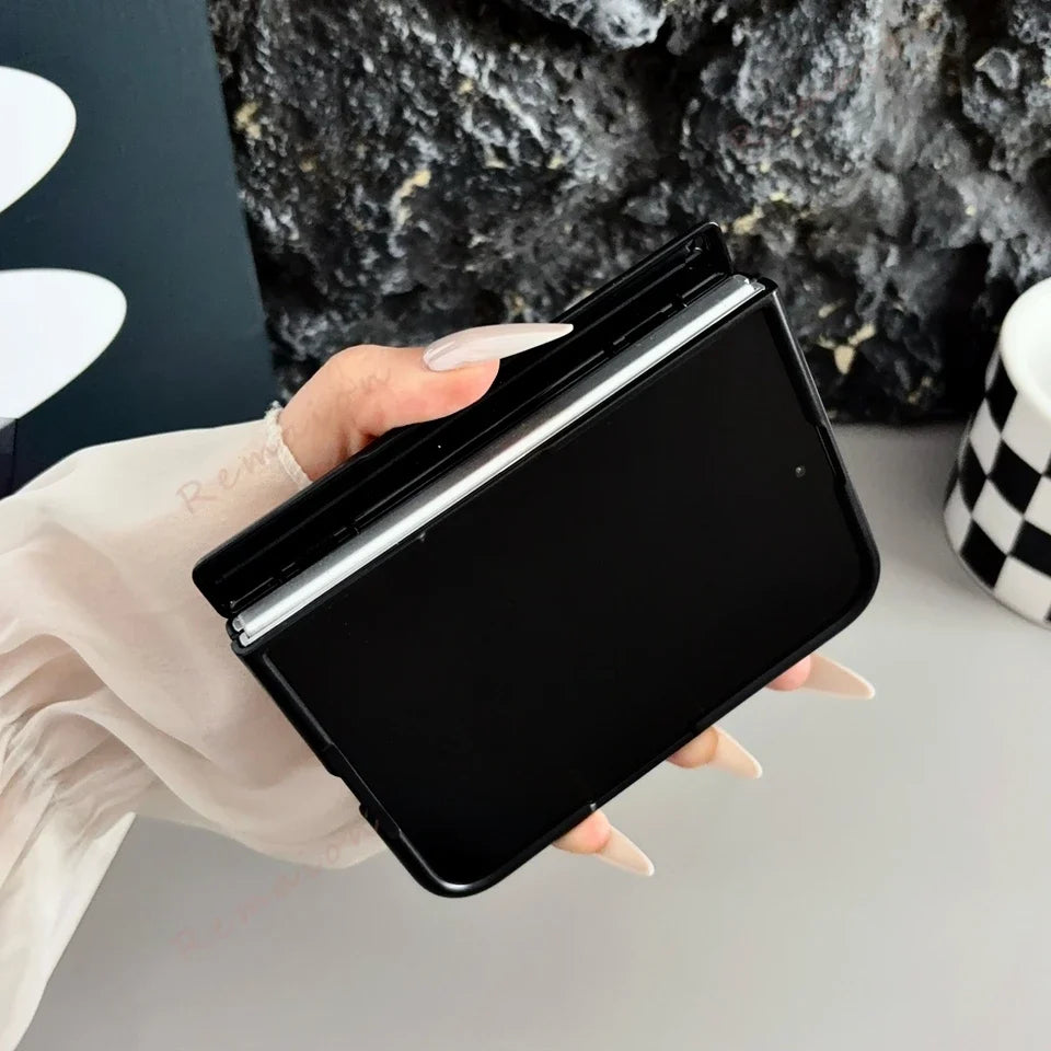 Luxury PU Leather Magnetic Phone Case For iPhone DUO