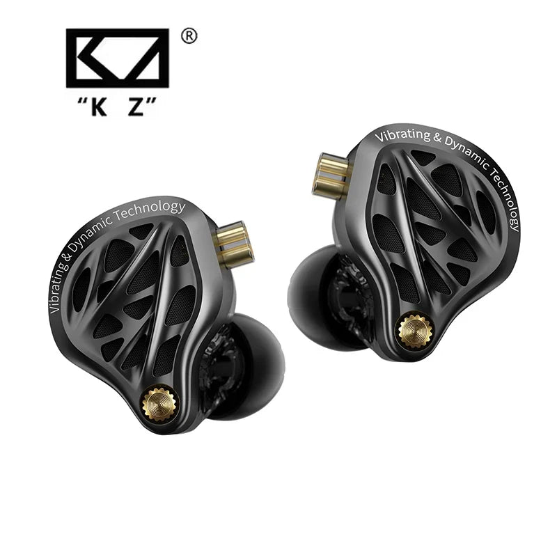 In Stock KZ Vibe X Low Frequency Vibration Earbuds HiFi IEM Deep Bass Headset Stereo Sound In-Ear Earphones for Music Gaming