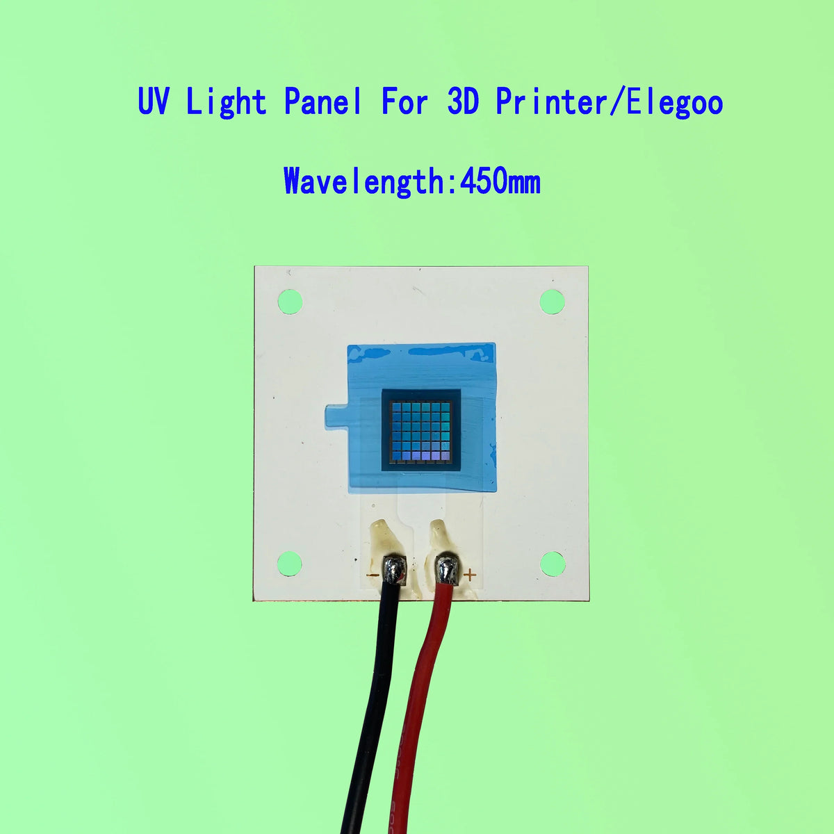 36 3D Printers with 405nm Ultraviolet LED Light Source and Ultraviolet Panel, Suitable for Elegoo Mars 3 Pro