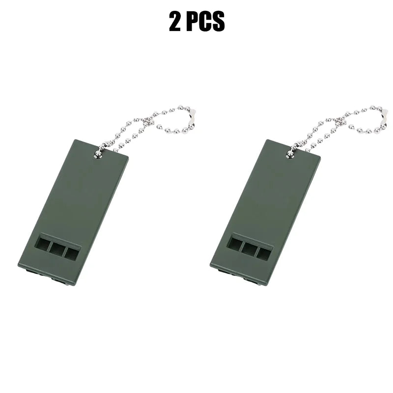 2/4/8/16Pcs Whistle High Decibel Survival Portable Outdoor Multiple Audio Whistle Camping Emergency Hiking Accessories Edc Tool