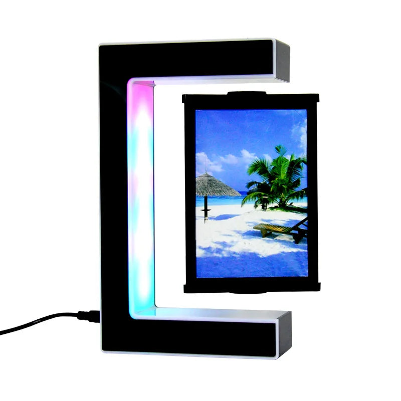 Magnetic Levitation Photo Frame for Hanging Photos Creative Birthday Gift Home Decoration Item Decorative Craftwork