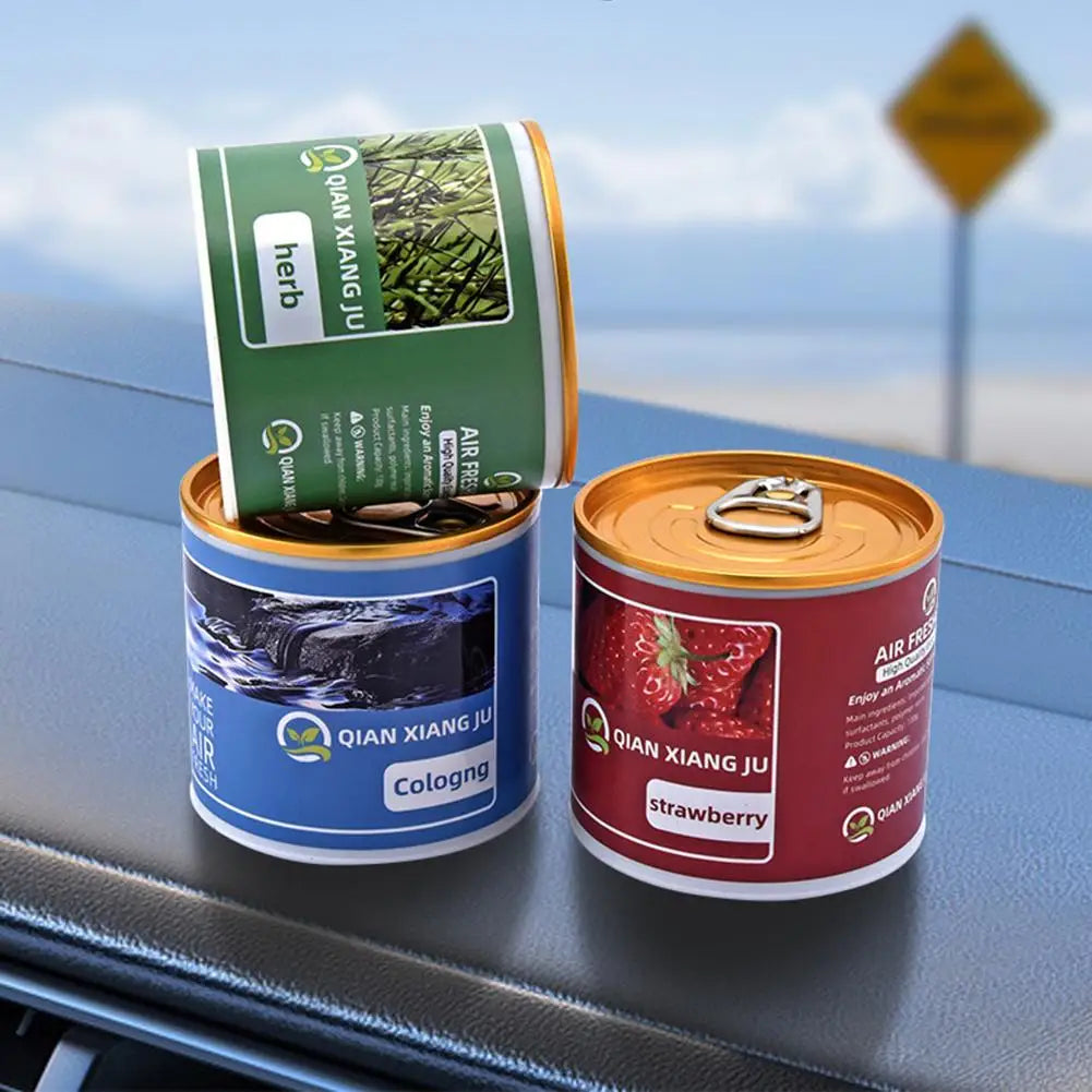 Car Air Freshener Bubble Gum Scent Organic Cans Odor Eliminator Long-Lasting Strong Fragrance Aromatherapy For Auto Home Closet