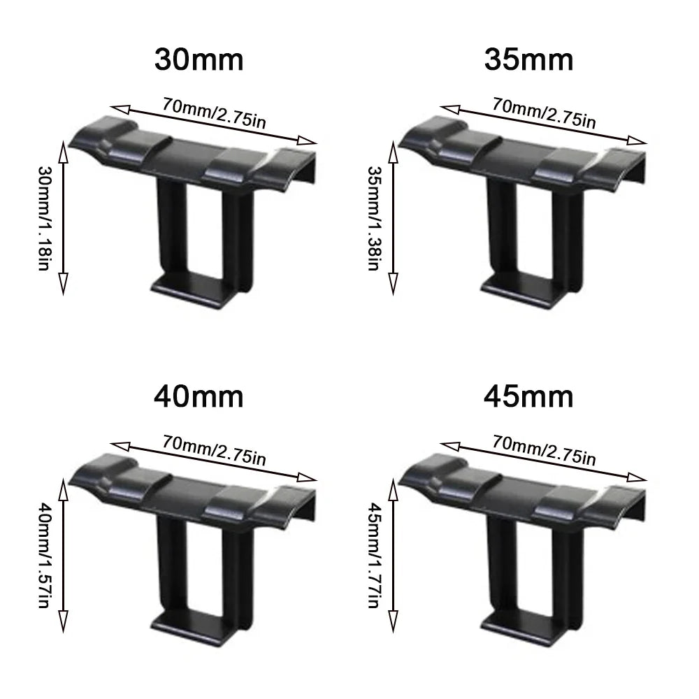 30/35/40mm Solar Panel Drainage Clips Solar Water Drain Diversion Clip Photovoltaic Mud Removal Clip For Cleaning Solar Panels