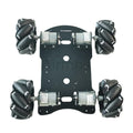 20KG Load 4WD 97mm Mecanum Wheel Robot Car Chassis Kit with DC 12V Hall Motor for Arduino Raspberry Pi DIY Project STEM Toy