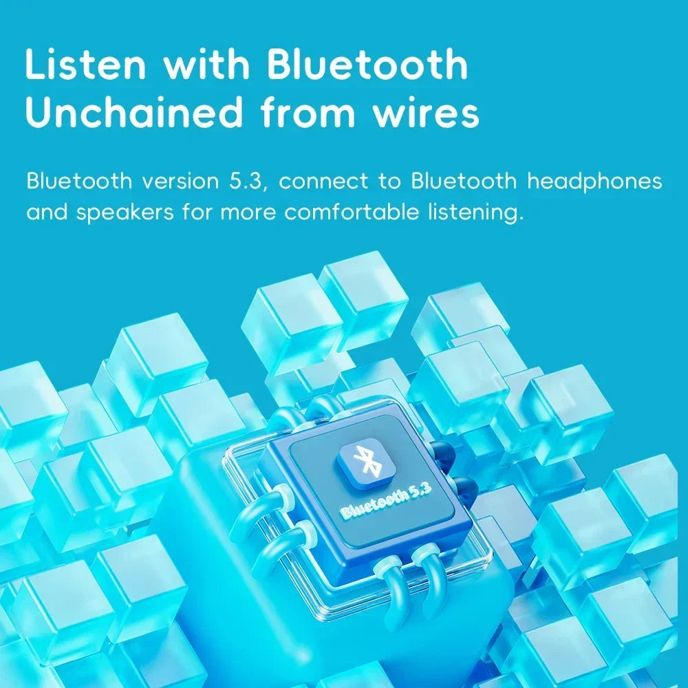 FiiO SnowSky Echo Mini HiFi Bluetooth MP3 Player Pure Music Walkman with 15 Hours Playback 3.5mm & 4.4mm Headphone Output