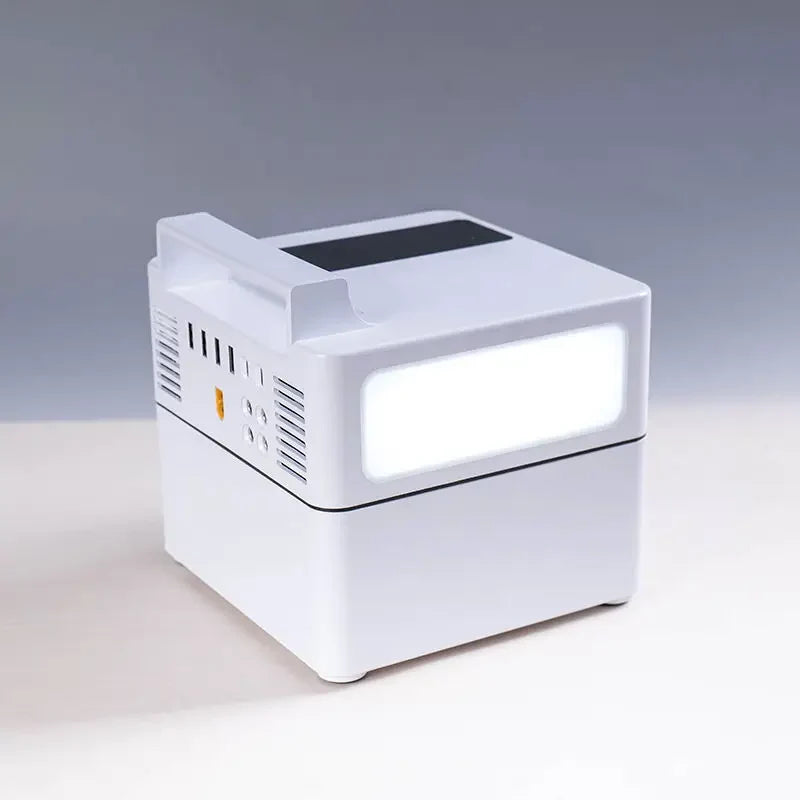 Portable Power Station 300W LiFePO4 Lithium Cell Camping Solar Generator Power Supply