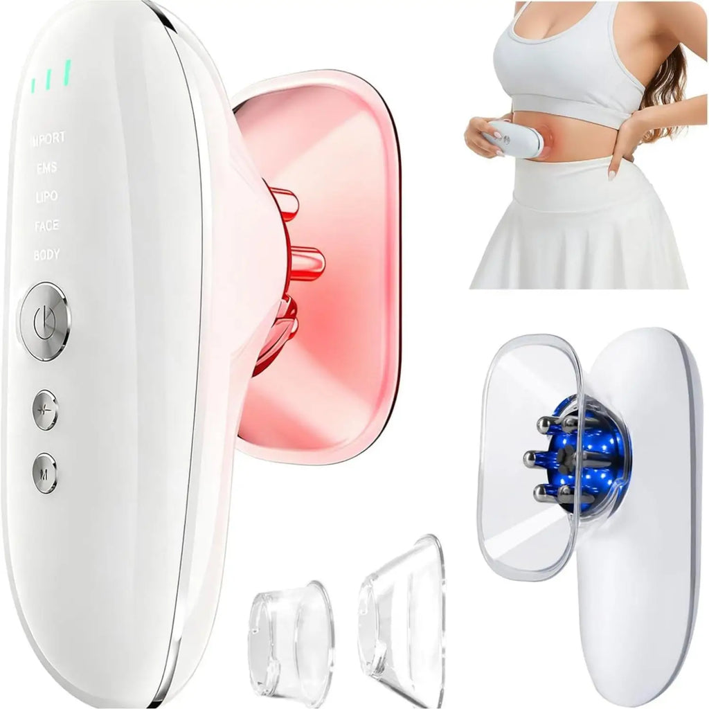 Electric Body Sculpting Massager Cellulite Removal Anti-Cellulite Tool Skin Tightening Device for Home Portable Fat Slimming