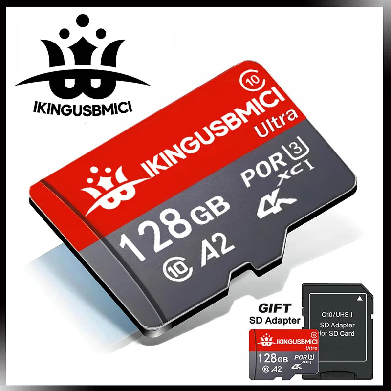 for Action Camera Memory Card for Portable Speaker Micro Memory Card SD Cards TF Cards Flash Card 64GB/32GB/16GB/512GB/256GB
