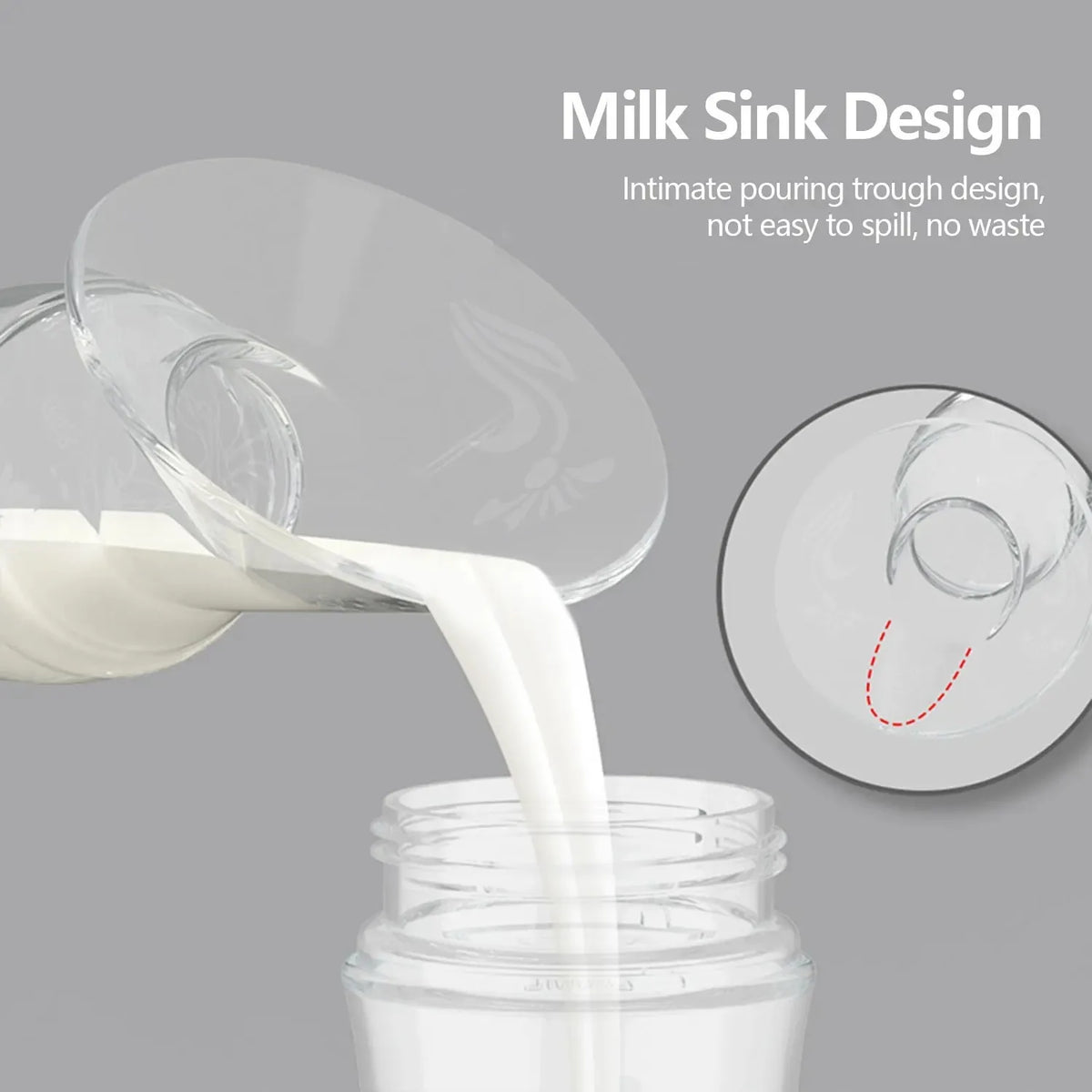 Baby Feeding Manual Breast Pump Partner Breast Collector Automatic Correction Breast Milk Silicone Pumps Maternity Products