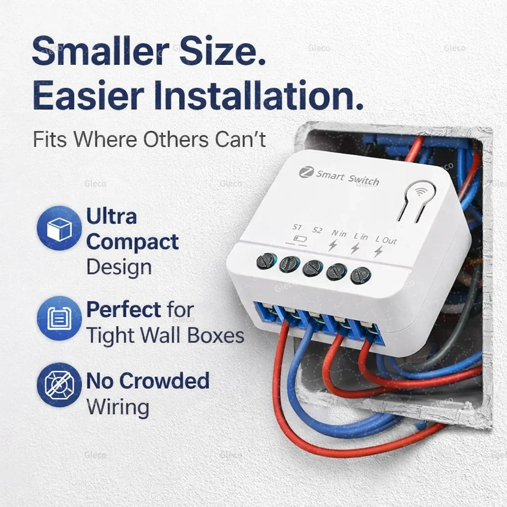 ZigBee Tuya Smart Switch Module Mini DIY Light Relay Breaker Smart Home Automation Work With Smart Life Alexa Google Hub Need