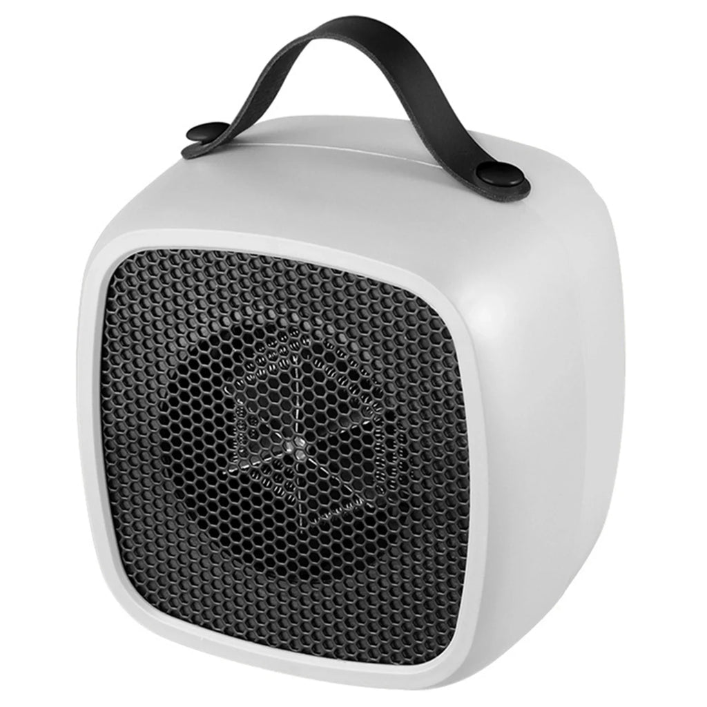 Portable 500W PTC Ceramic Mini Heater Quiet Fast Heating Warm Air Warmer Fan for Home Indoor Office Winter