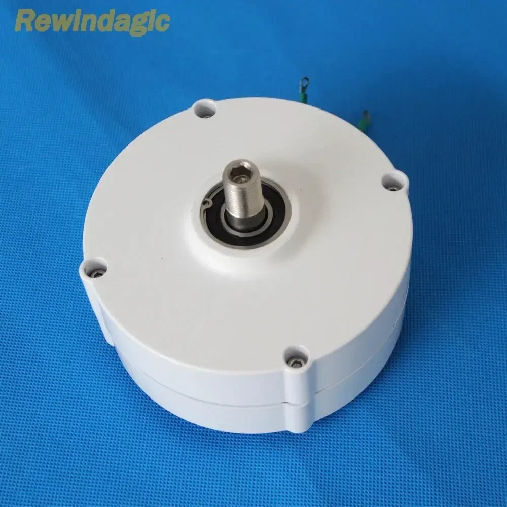 Low Speed 3000W 4000W 5000W 12V 24V 48V Three Phase Gearless Permanent Magnet Generator AC Alternators Use For Wind Turbine DIY