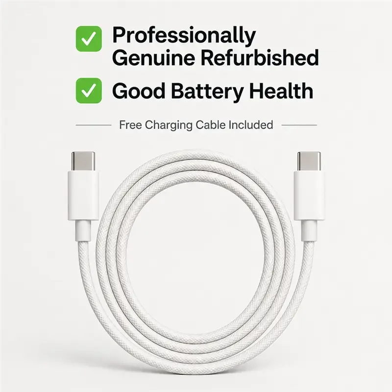 Apple / iPhone 15 Pro Max / A2849 / Genuine Original Apple Device, Authentic Hardware, Free Charging Cable Included Good Condition Refurbished Used Iphone