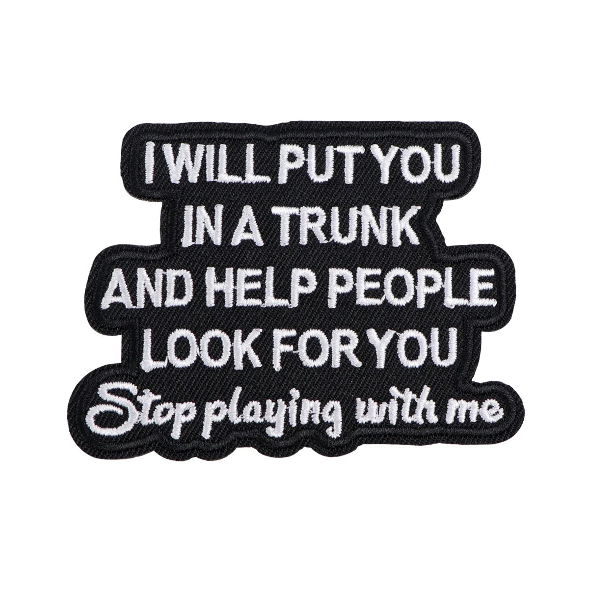 Motivational Quotes Patch Embroidered Patches On Clothes Iron On Patches For Clothing DIY Patch Jackets Sew Stickers