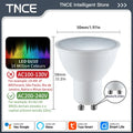 TNCE Tuya gu10 E27 E14 WIFI or Zigbee, Dimmable Light LED lamps 2700-6500k Bulb, Smart Life, Voice With Alexa Google Home alice