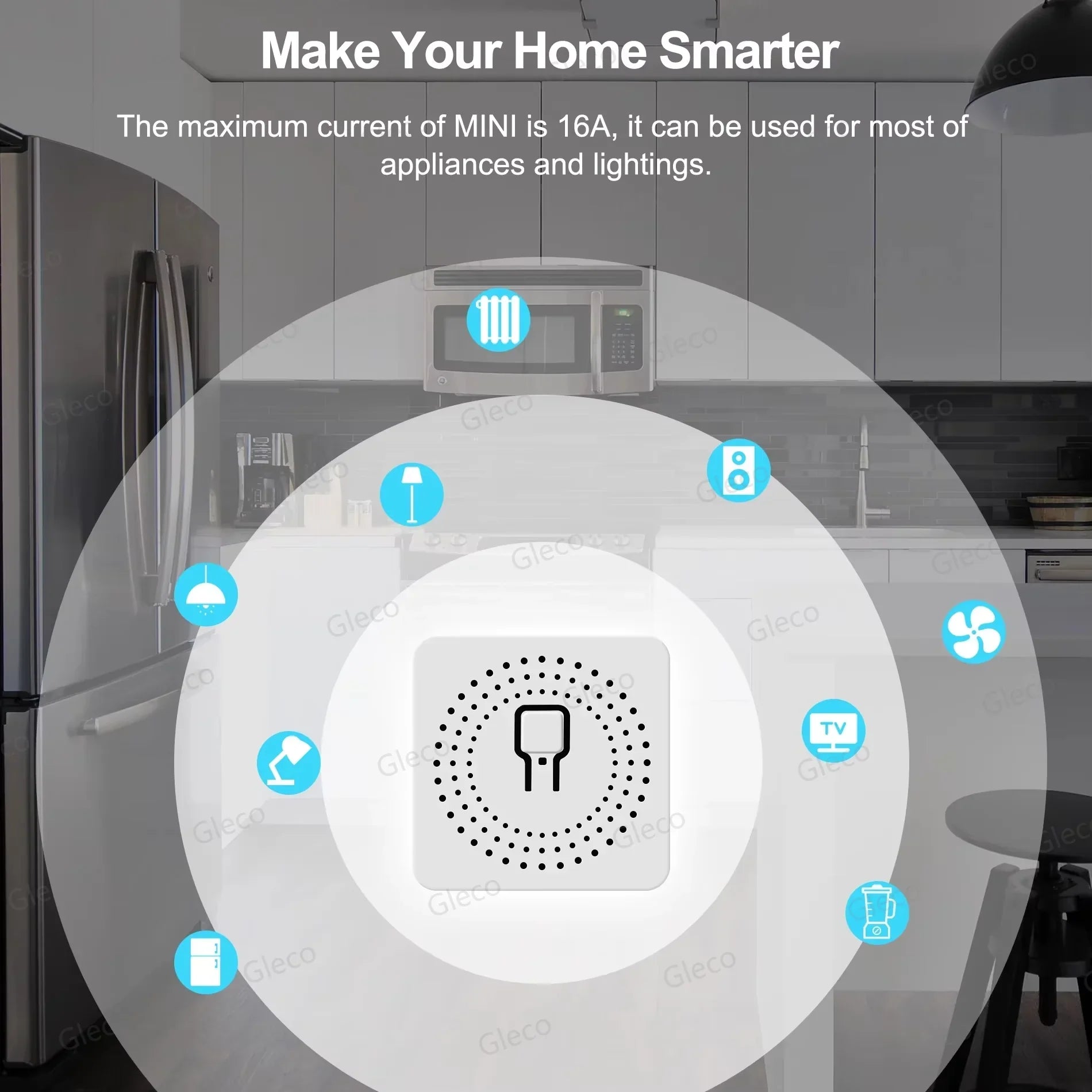 16A Wifi /Zigbee 3.0 Mini Smart DIY Switch 2 Way Control Smart Home Relay Automation Breaker Works With Alexa Google Home