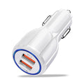 Vumpach Car Quick Charge QC 3.0 Mobile Phone Charger 2 Port USB Fast Car Charger for Samsung Xiaomi Ipad Sony Tablet Car Charger