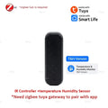 Zigbee IR Remote Control Universal Infrared Controller With Temperature Humidity Sensor For TUYA Smart Life Zigbee2mqtt Gateway