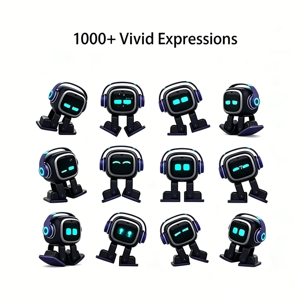 Emo Robot Voice Recognition Pet Robot AI Communication Intelligent Robot Electronic Toys Desktop Companion Robot For Kids Gift