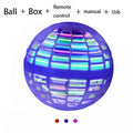 Flying Ball Children's Hand Controlled Color LED Cosmic Globe 360 ° Rotating Suspension Ball Suitable for Indoor and Outdoor Toy