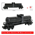 MOC City Creative Idea Train Base Boiler transport vehicle Carriage Building Block Bricks Kids DIY High-tech Creative Toys