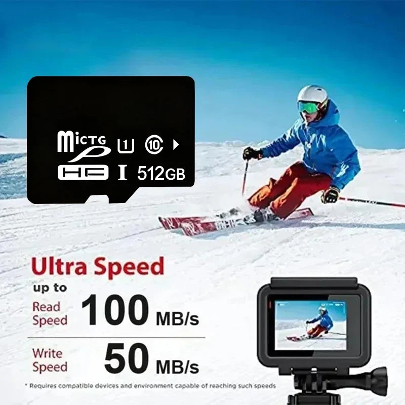 Portable High Speed Micro TF Card Mini SD Memory Card 16g/32g/64g/128g CCTV CAMERA