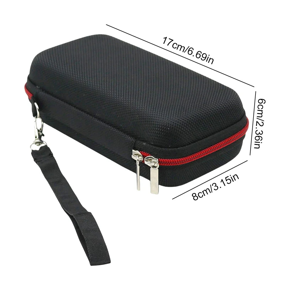 EVA Portable Storage Bag Shockproof Hard Shell Case Anti-Drop with Mesh Pocket for TASCAM DR-05/DR-07 Portable Digital Recorder