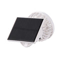 Solar Powered Portable Clip-On Fan Mini Fan Low Noise 3 Adjustable Wind Speeds USB Charging Multi-Functional Clip-On Fan