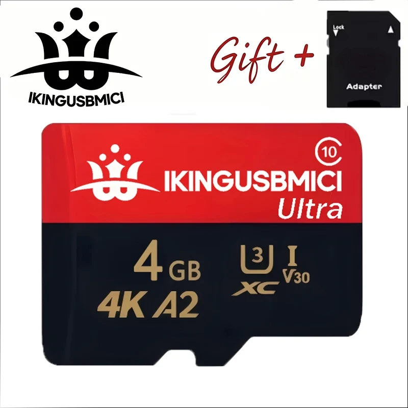 64GB 128GB 512GB Memory Card Micro TF/SD Card SD Cards TF Cards V60 Full HD Ultra for Digital Devices Surveillance Camera