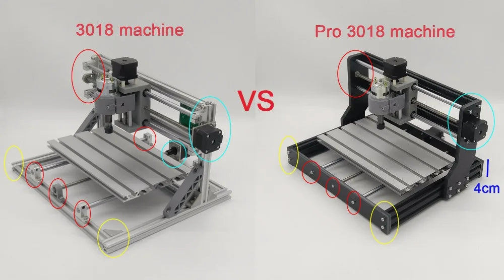 3018 CNC Router Upgrade Kit – Mini DIY Milling Engraving Machine with GRBL Control