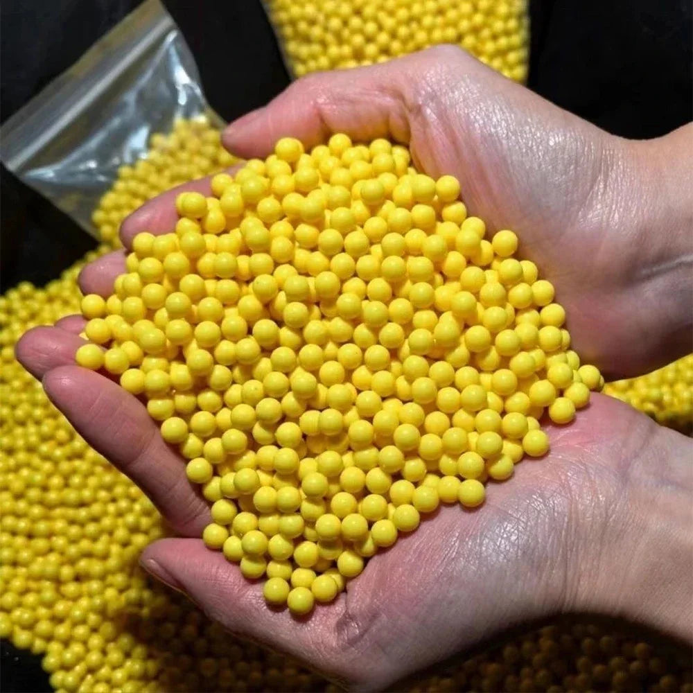 A 1000/2000/3000 Rounds Airsoft BBs Bullets 0.12g Hunting Shooting 6mm BB Strikeball Rifle Gun Plastic Balls Yellow Paintball