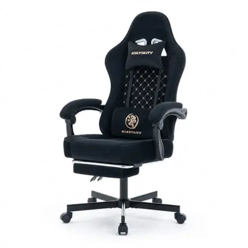 （Local US Inventory）Ergonomic Gaming Chair for Adults High Back Office Desk Chair with Massage ket Spring Cushion Footrest Lumba