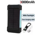Lenovo 500000mAh Large Capacity Solar CCC Power Bank Super Fast Charging Portable External Battery For Travel  Outdoor Emergency