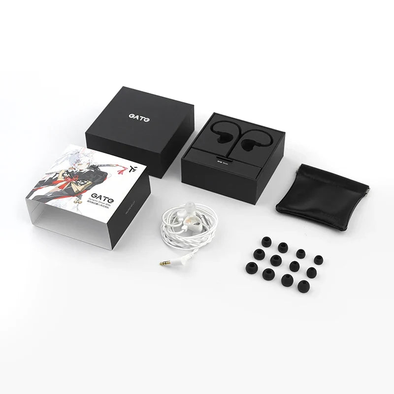 TRUTHEAR GATE Earphone Dynamic In-Ear Headphone with 0.78 2 Pin Cable Gaming Earbuds