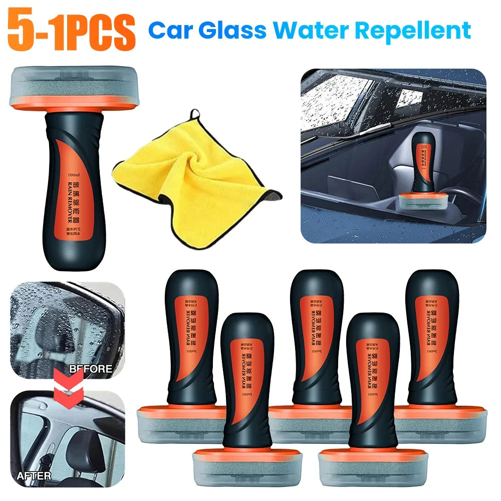 Car Glass Water Repellent Waterproof Rainproof Anti-fog Oil Film Stain Remover Auto Windshield Cleaner Anti-Rain Coating Agent