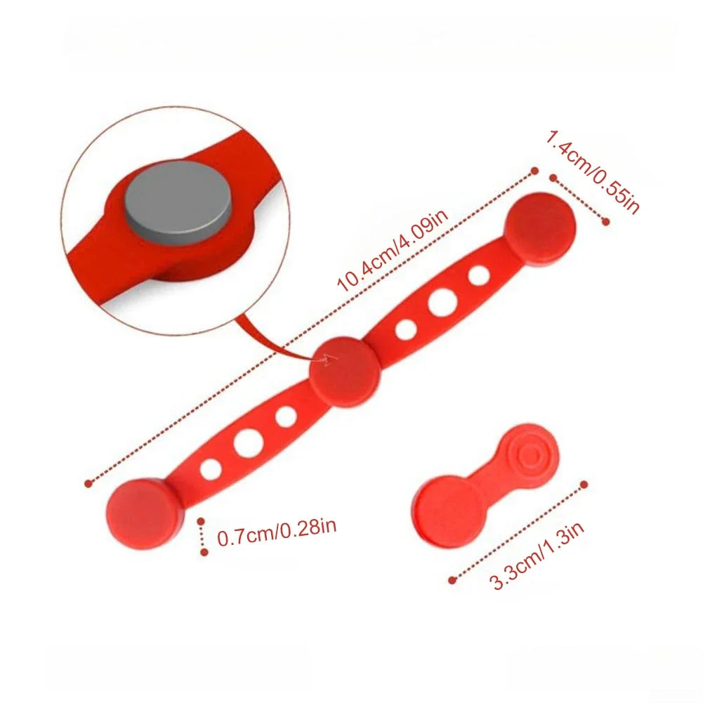 Air Fryer Magnet Silicone Buckle Baking Paper Fixation Tool Prevent Paper To Burn Magnetic Air Fryer Buckle for Kitchen Baking