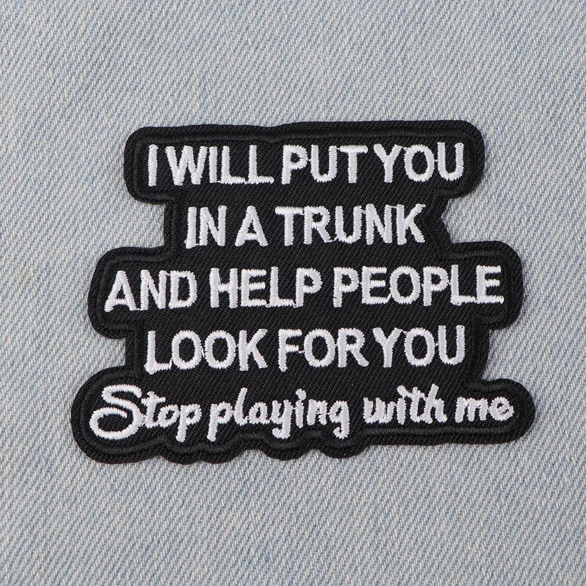 Motivational Quotes Patch Embroidered Patches On Clothes Iron On Patches For Clothing DIY Patch Jackets Sew Stickers