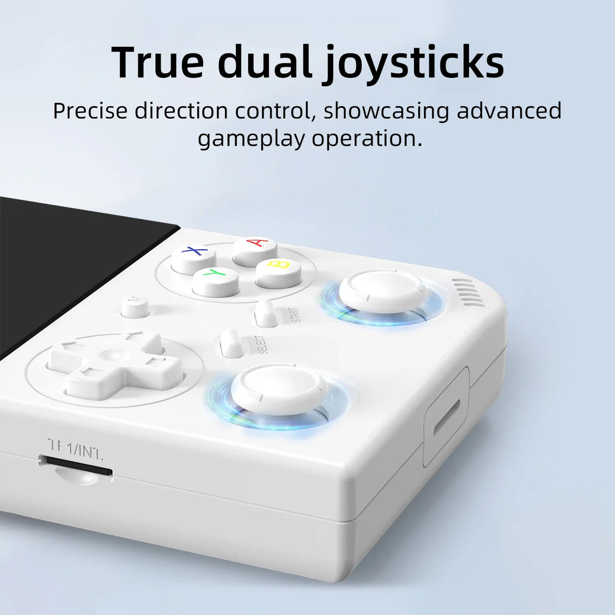 ANBERNIC RG35XX PRO Vertical Retro Gaming Console 3.5" IPS OCA Screen Linux 64-bit True Dual Joysticks Vibration Motor RixelHK
